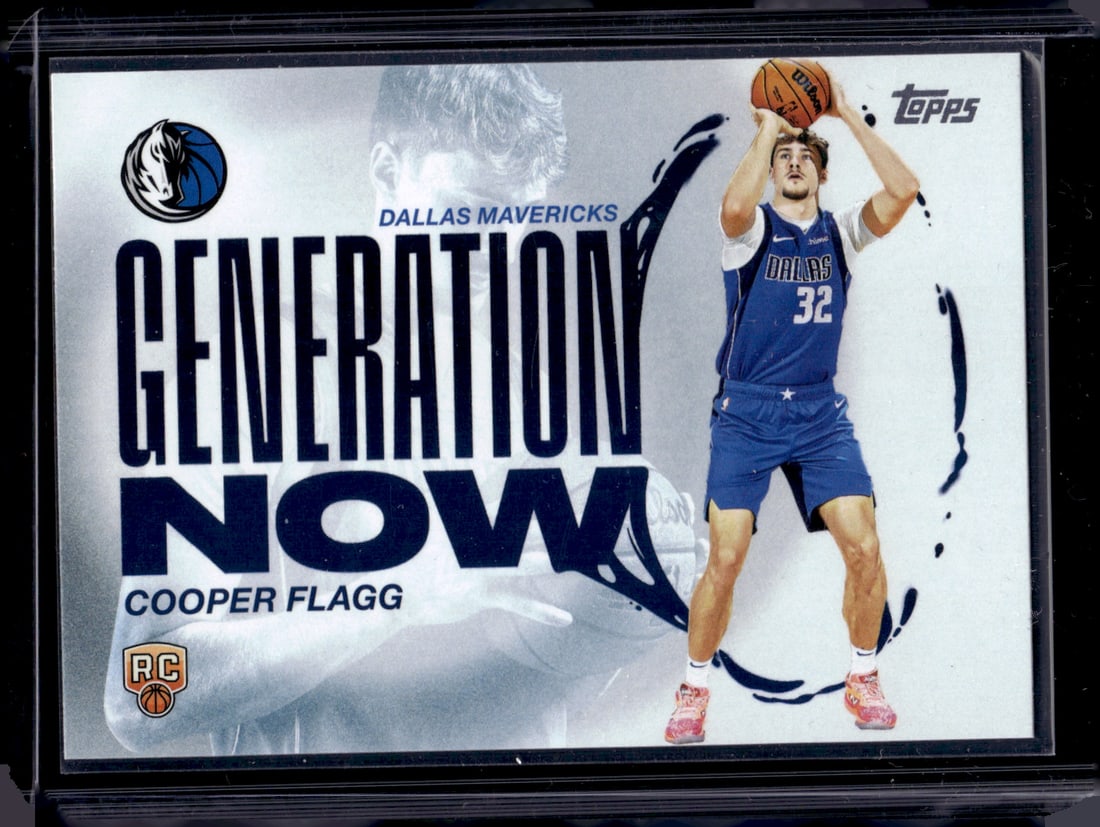 Cooper Flagg Rookie Card Generation Now 2025-26 Topps #GN-1 Dallas Mavericks (1 of 2)