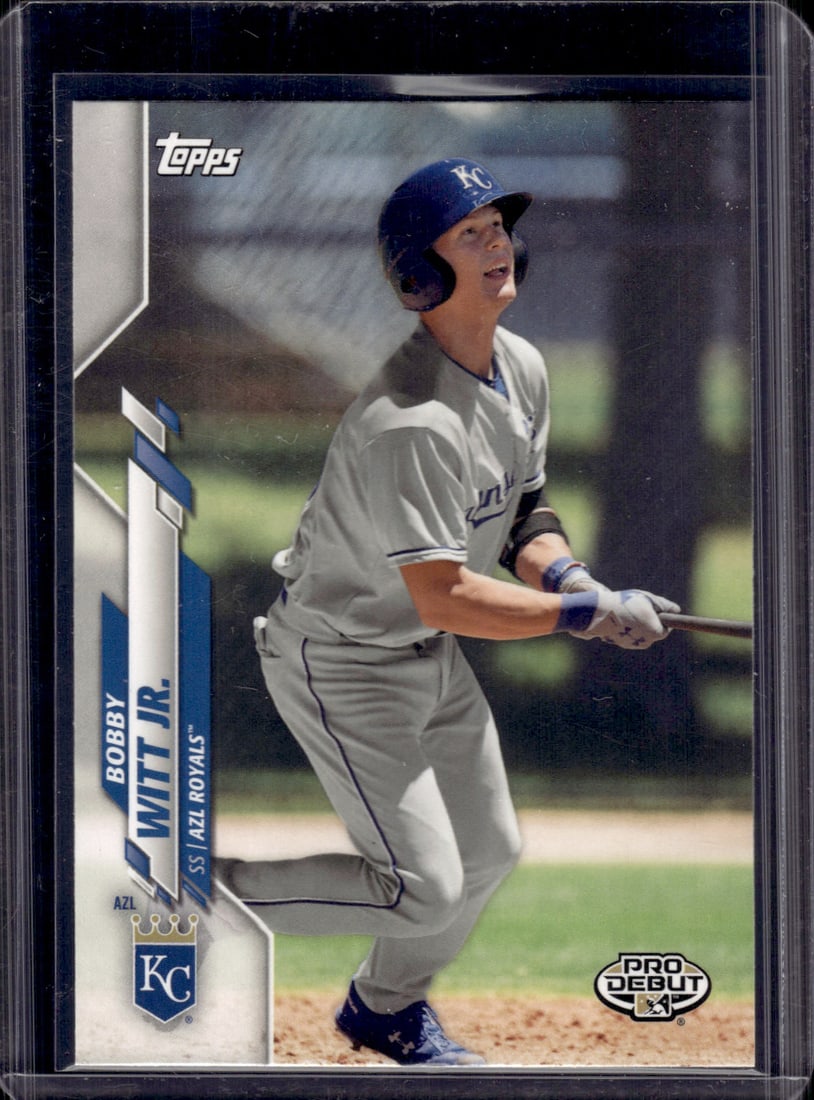 Bobby Witt Jr. Pro Debut 2020 Topps #PD-50 Kansas City Royals (1 of 2)