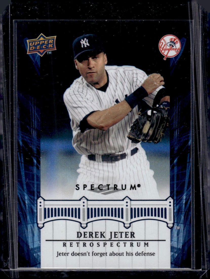 Derek Jeter Retrospectrum 2008 Upper Deck #DJ81 New York Yankees (1 of 2)