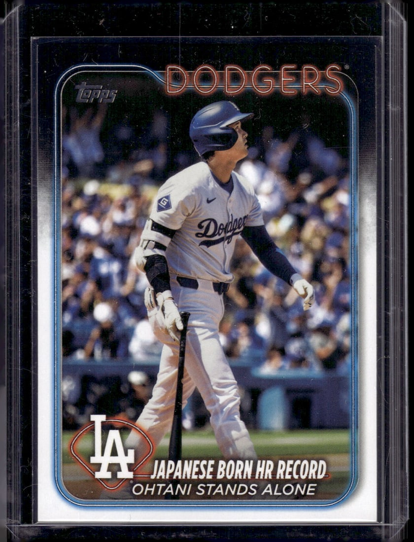 Shohei Ohtani 2024 Topps Update #US123 Los Angeles Dodgers: Topps Baseball MLB Trading & Sports Cards, Sports Cards for Sale Near Me, World Series & Hall of Fame Players Memorabilia, Refractors, X-Fractors, Numbered, SP, SSP, Valuable Auction Memorabilia Lots 