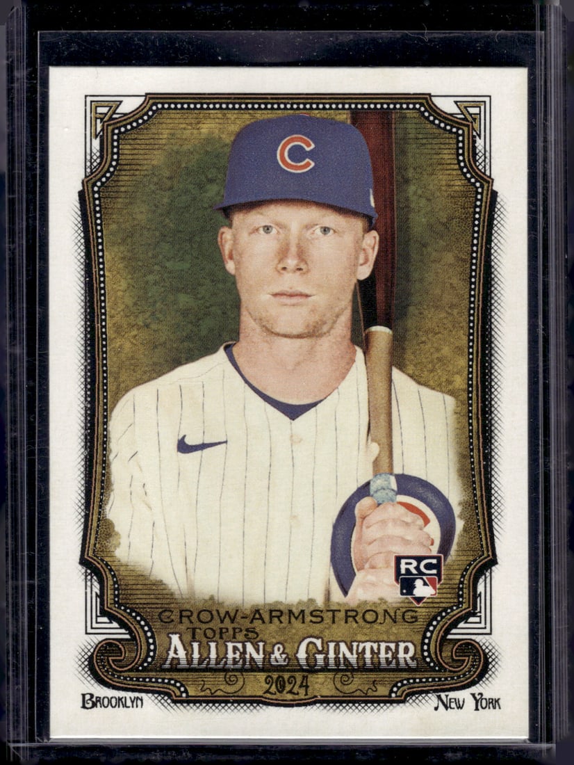 Pete Crow-Armstrong Rookie Card 2024 Allen & Ginter #46 Chicago Cubs (1 of 2)