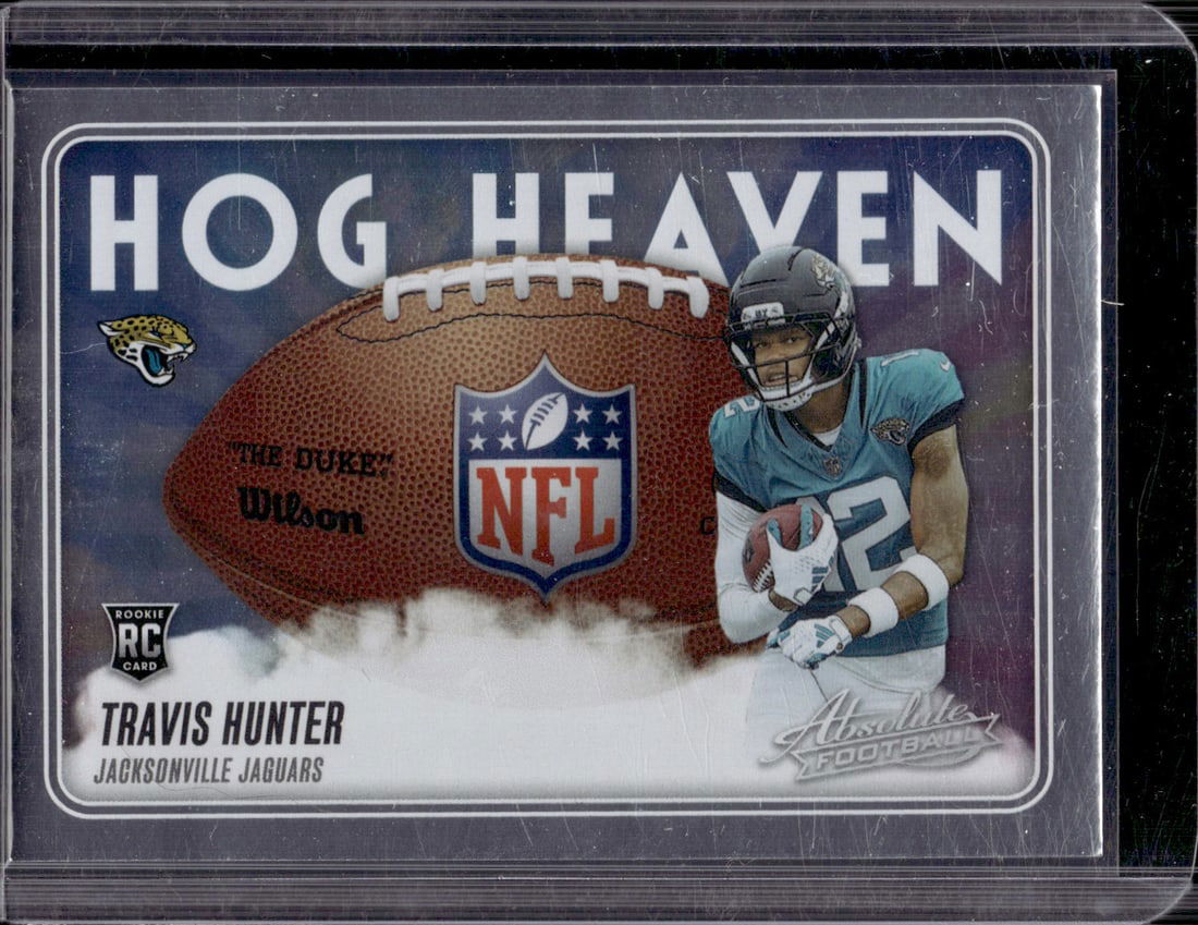 Travis Hunter Rookie Card Hog Heaven 2025 Absolute #HH-THR Jaguars (1 of 2)