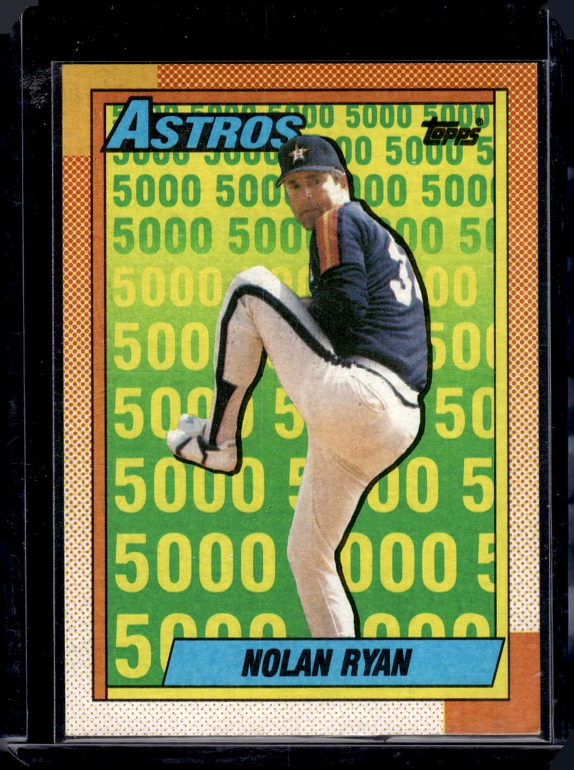 Nolan Ryan 1990 Topps #4 Houston Astros (1 of 2)