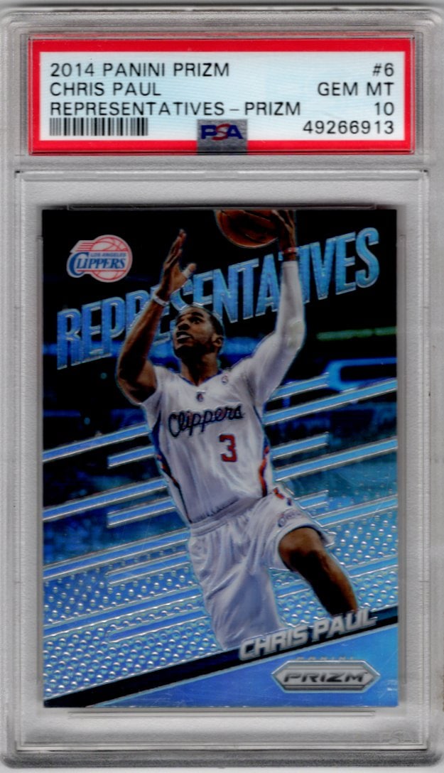 Chris Paul Representatives Silver Prizm 2014-15 Prizm #6 PSA 10 POP 2!! (1 of 2)