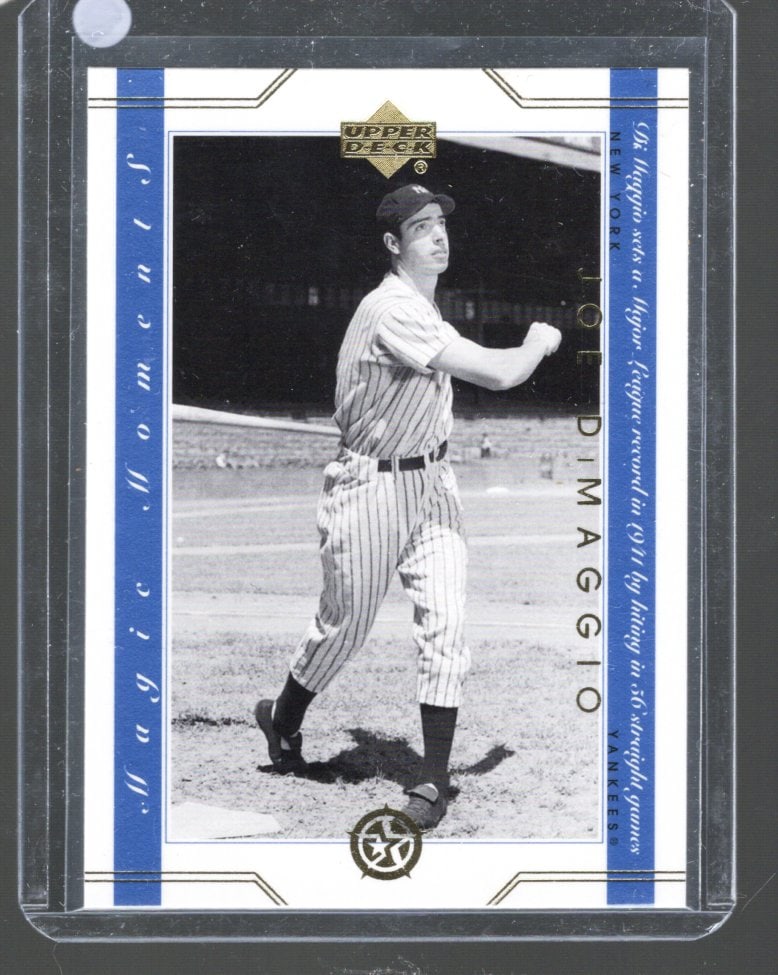 Joe DiMaggio Super Star Magic Moments 2002 Upper Deck #MM4 New York Yankees (1 of 2)