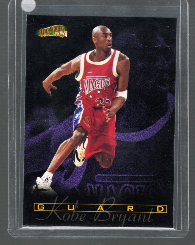 Kobe Bryant Rookie Card 1996 Score Board #185 Los Angeles Lakers NBA Trading Card (1 of 2)
