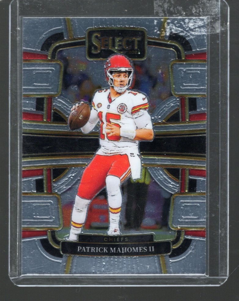 Patrick Mahomes 2023 Panini Select #49 NFL Trading Card Kansas City Chiefs (1 of 2)