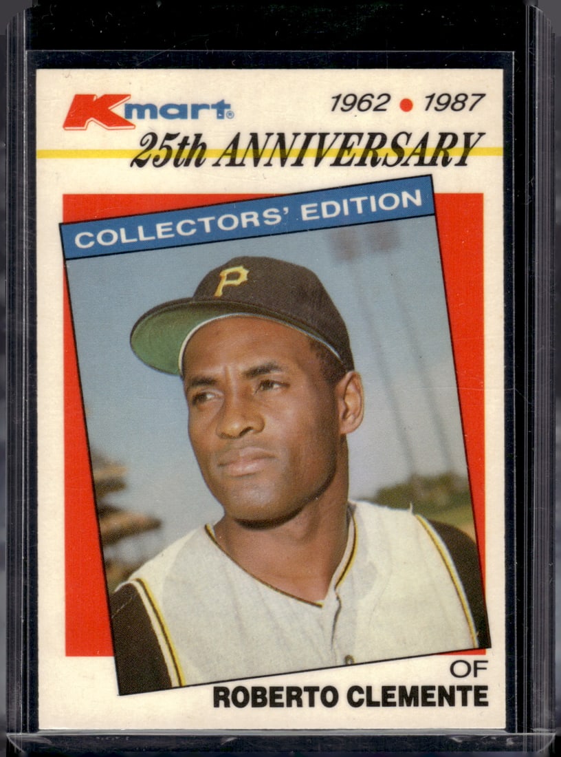 Roberto Clemente 1987 Topps Kmart 25th Anniversary #2 Pittsburgh Pirates (1 of 2)