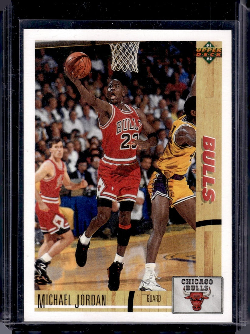 Michael Jordan 1991-92 Upper Deck #44 Chicago Bulls (1 of 2)