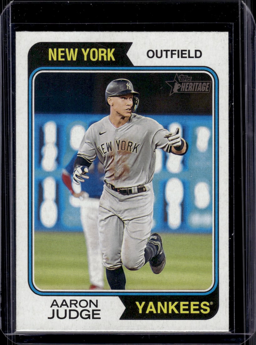 Aaron Judge 2023 Topps Heritage #152 New York Yankees (1 of 2)