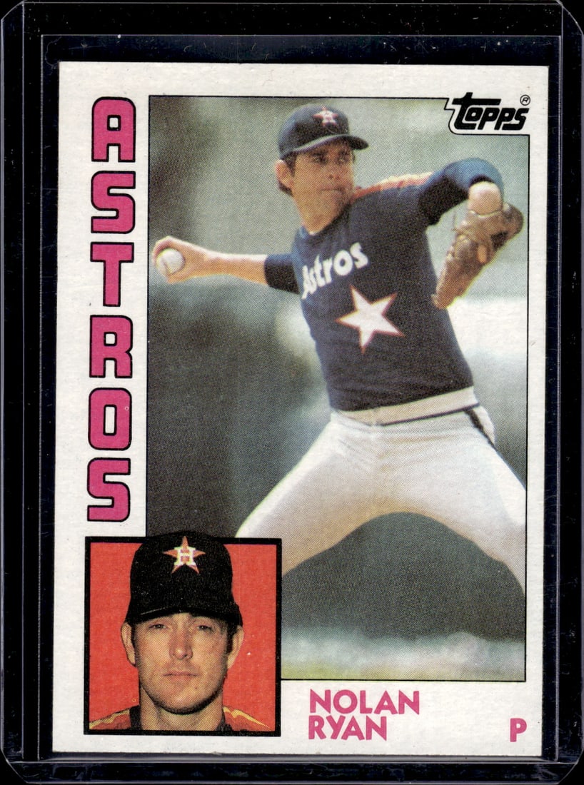 Nolan Ryan 1984 Topps #470 Houston Astros (1 of 2)