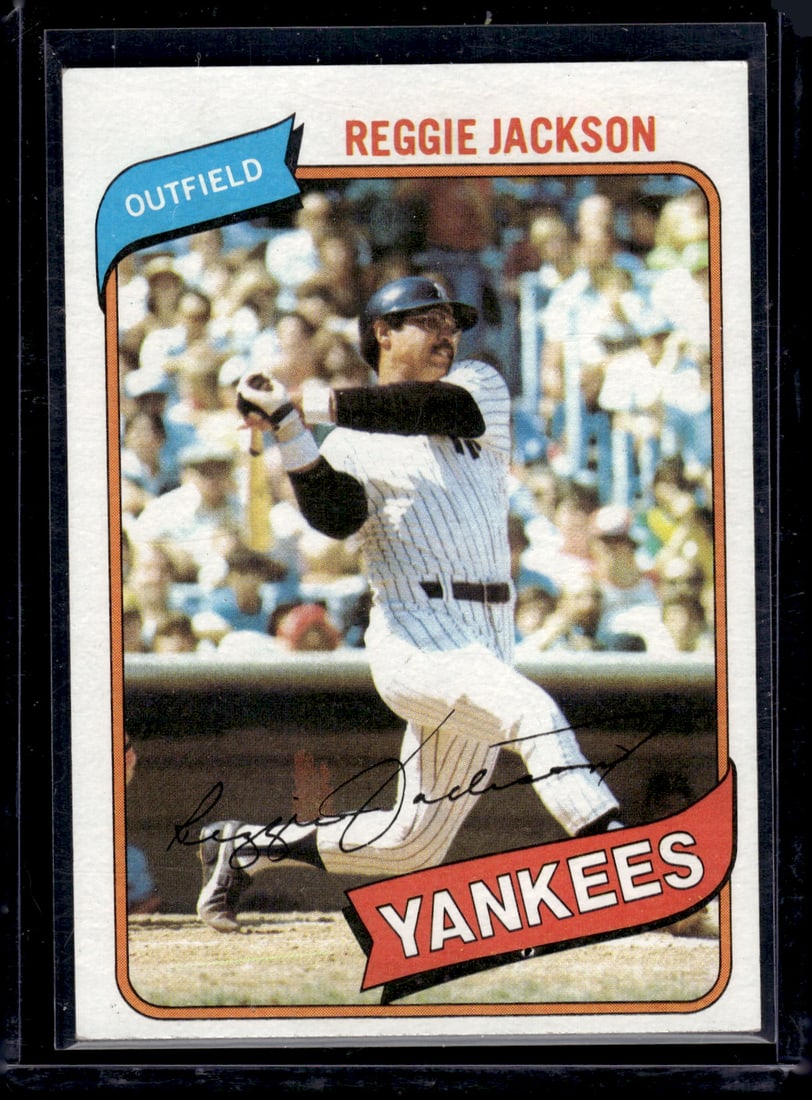 Reggie Jackson 1980 Topps #600 New York Yankees (1 of 2)