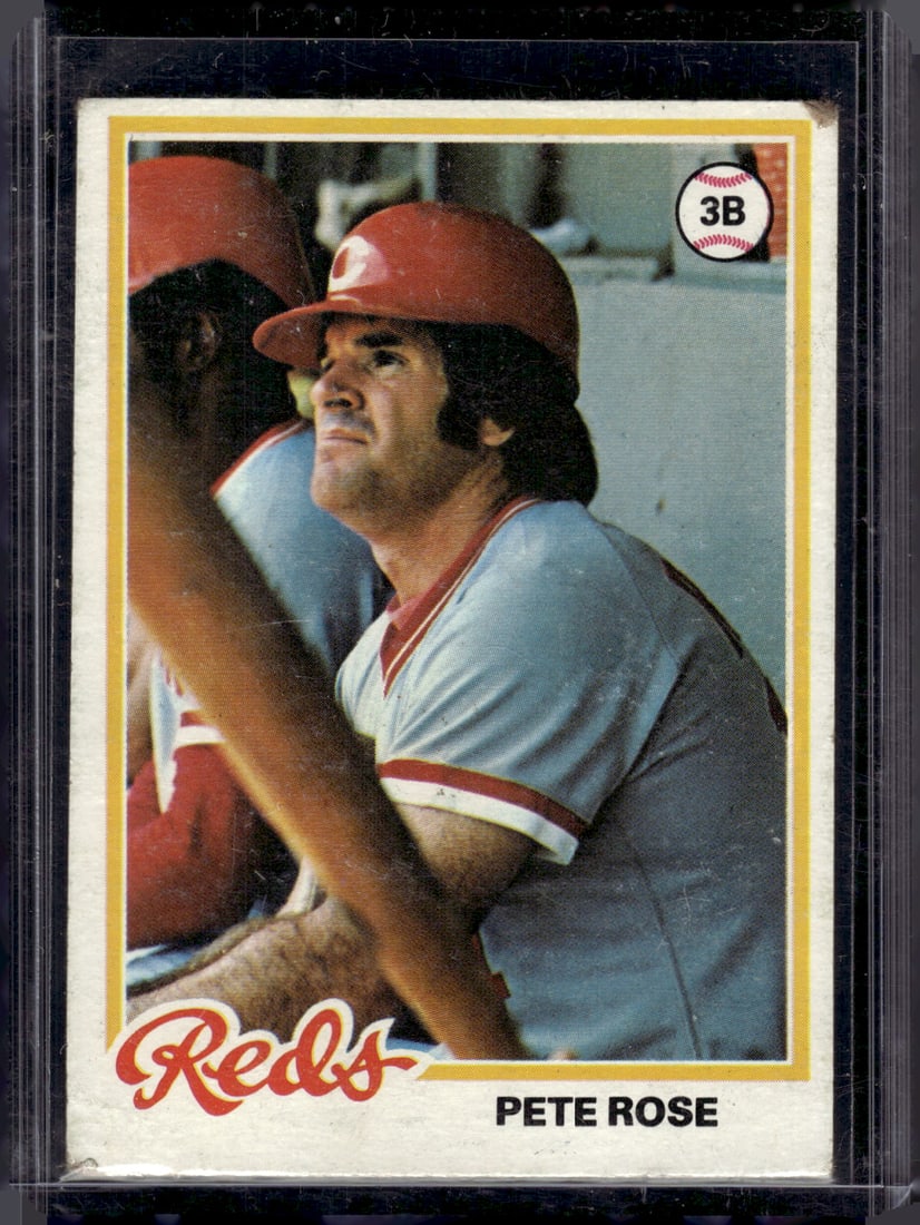 Pete Rose 1978 Topps #20 Cincinnati Reds (1 of 2)