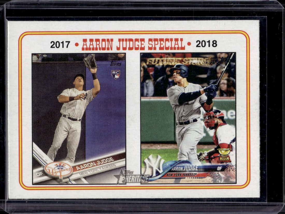 Aaron Judge Special 2023 Topps Heritage #2 New York Yankess (1 of 2)