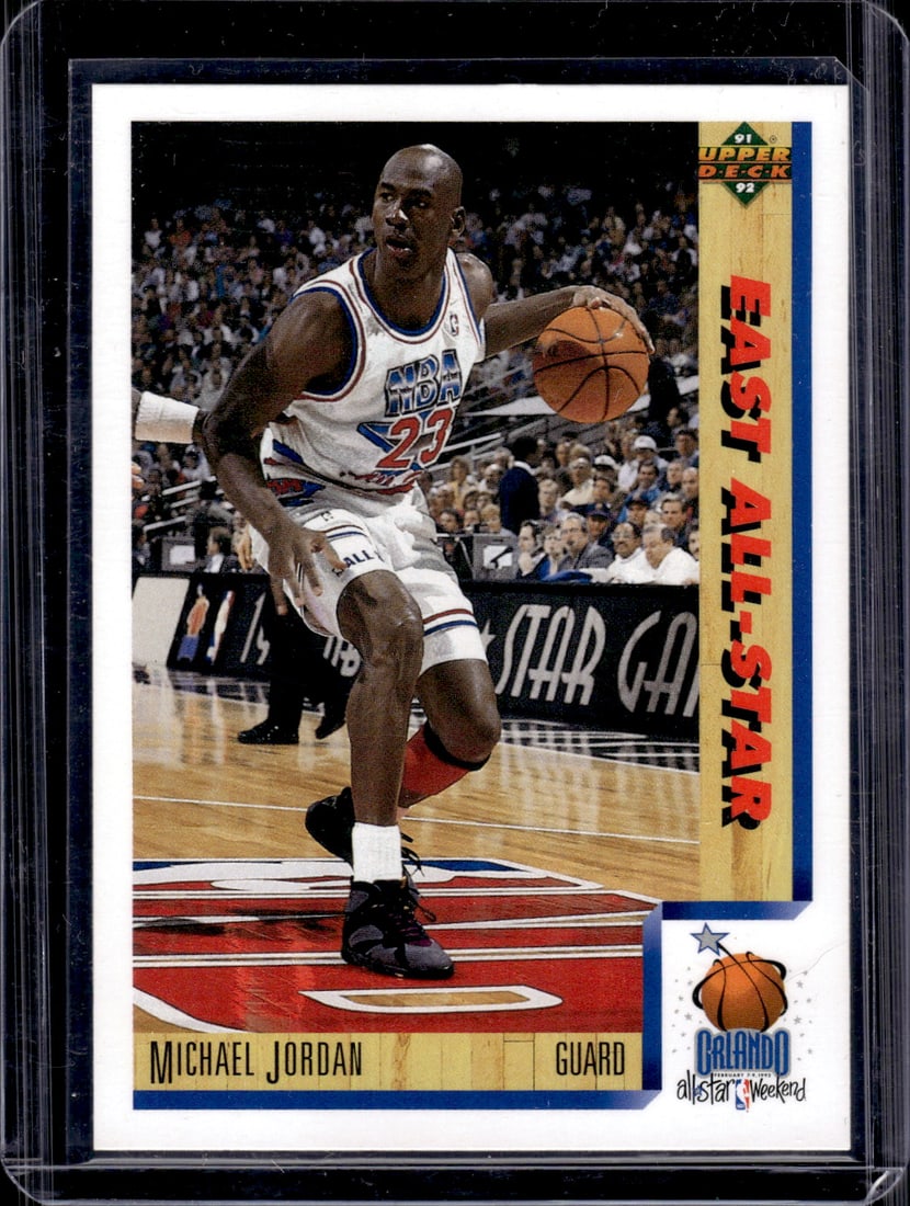 Michael Jordan 1991-92 Upper Deck #452 Chicago Bulls (1 of 2)