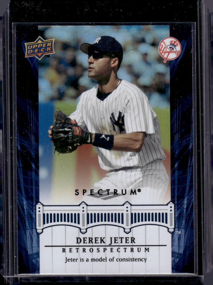 Derek Jeter Retrospectrum 2008 Upper Deck Spectrum #DJ62 Yankees (1 of 2)