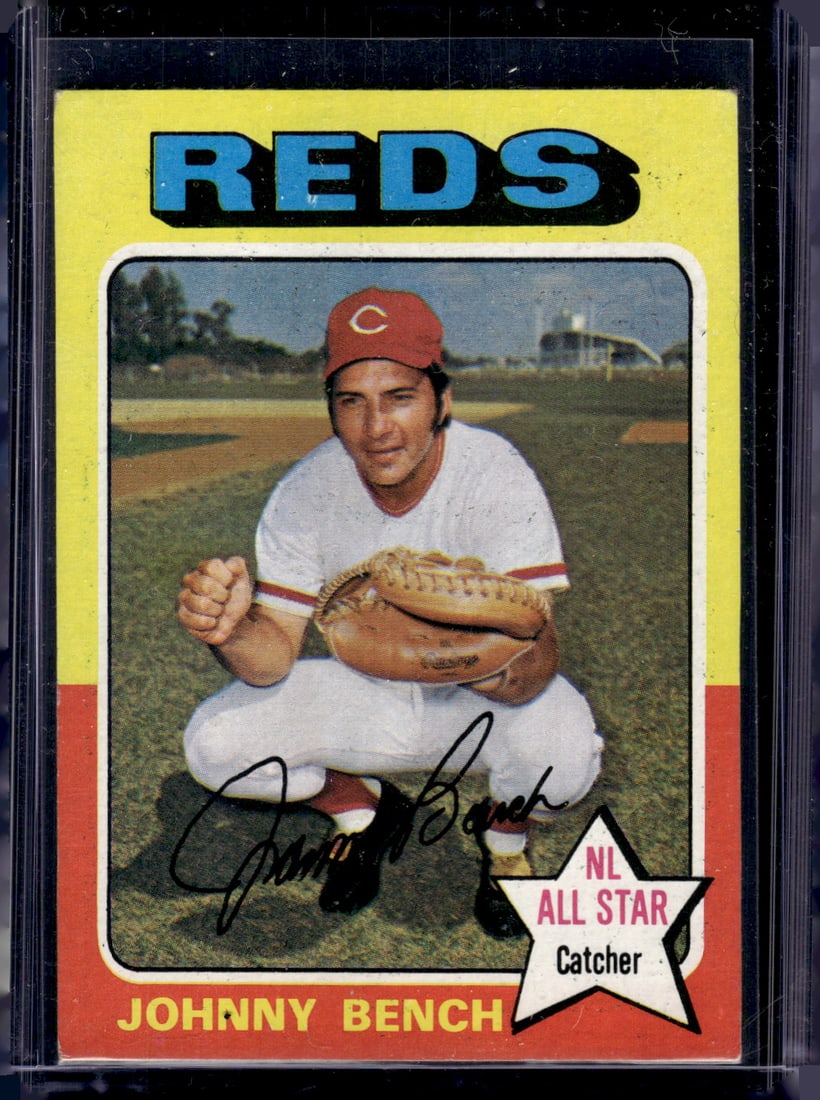 Johnny Bench 1975 Topps #260 Cincinnati Reds (1 of 2)