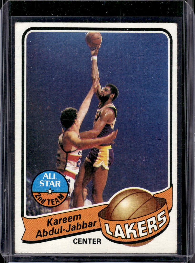 Kareem Abdul-Jabbar 1979-80 Topps #10 (1 of 2)