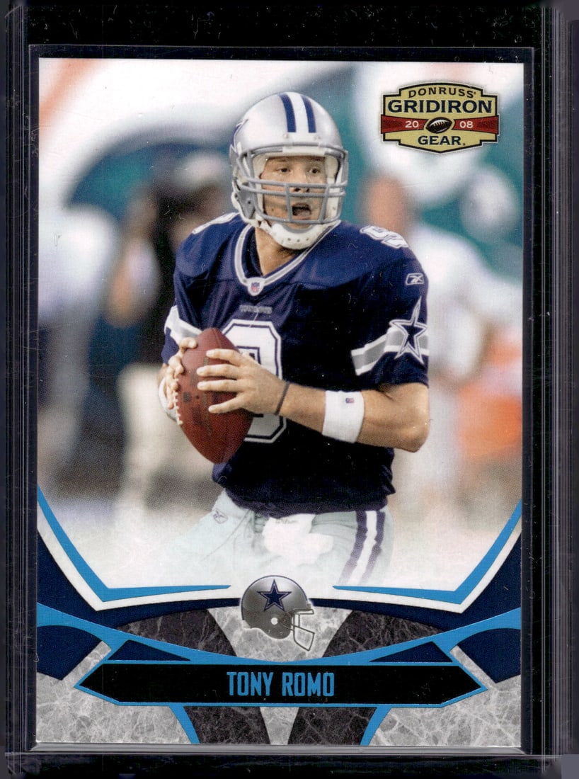 Tony Romo /50 2008 Donruss Gridiron Gear #26 Dallas Cowboys (1 of 2)