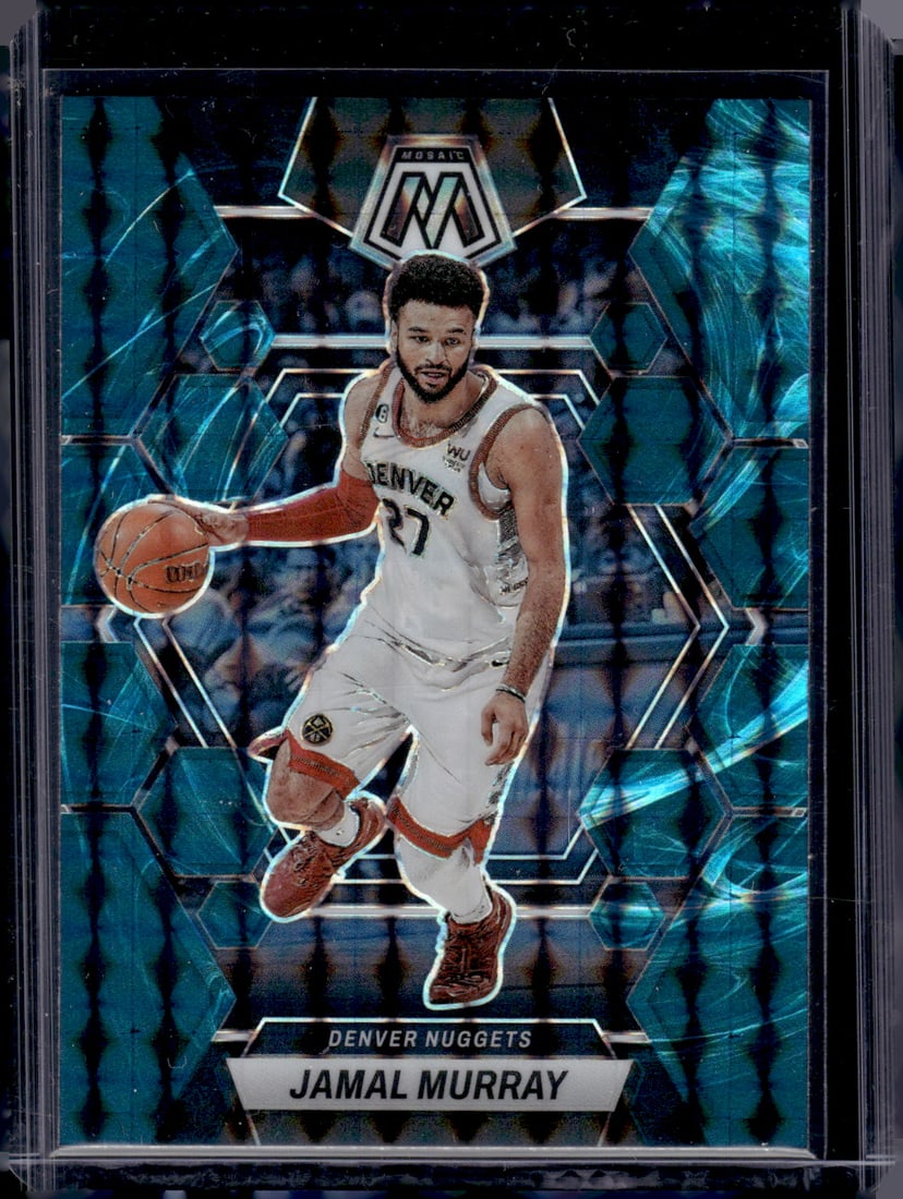Jamal Murray Genesis Prizm SSP Case Hit 2022-23 Mosaic #107 Denver Nuggets: Panini Select, Prizm, Mosaic, Contenders, Zenith, Phoenix, Illusions, Absolute, Rookie NFL Sports Trading Cards, SP, SSP, Cards, Football Cards for Sale Near Me, Superbowl & Hall of Fame Player Cards,