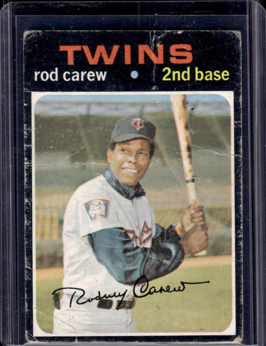 Rod Carew 1971 Topps #210 Has Creases, See Pics (1 of 2)