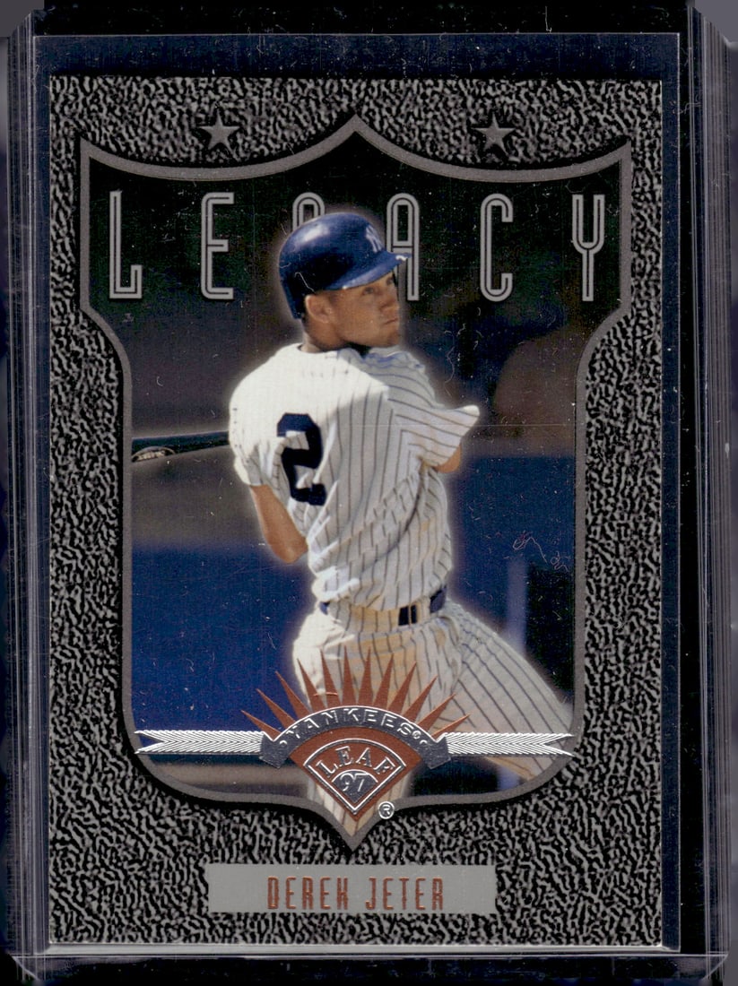 Derek Jeter Legacy 1997 Leaf #358 New York Yankees (1 of 2)