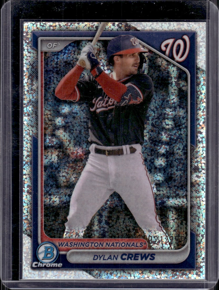 Dylan Crews Prospects Speckle Refractor /299 2024 Bowman Chrome #BCP-193 (1 of 2)