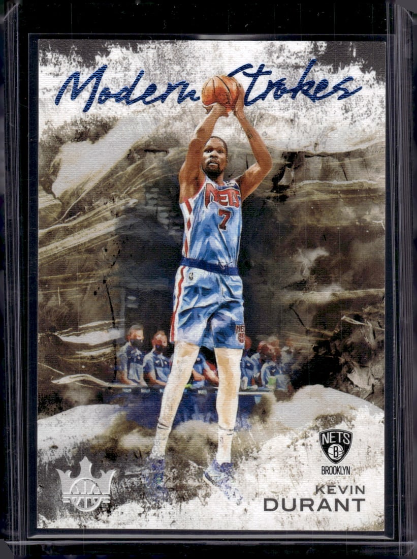 Kevin Durant Modern Strokes /99 2020-21 Court Kings #30 (1 of 2)