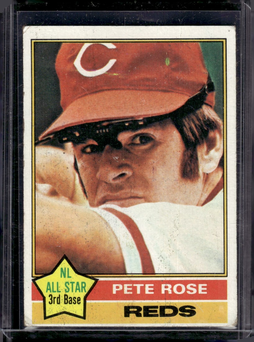 Pete Rose 1976 Topps #240 Cincinnati Reds (1 of 2)