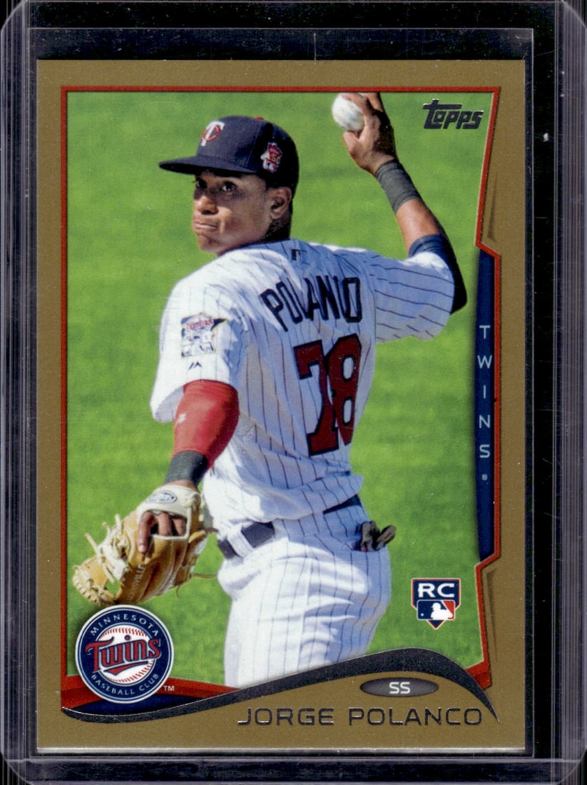 Jorge Polanco Rookie Card Gold /2014 2024 Topps Update #US-237: Topps Baseball MLB Trading & Sports Cards, Sports Cards for Sale Near Me, World Series & Hall of Fame Players Memorabilia, Refractors, X-Fractors, Numbered, SP, SSP, Valuable Auction Memorabilia Lots