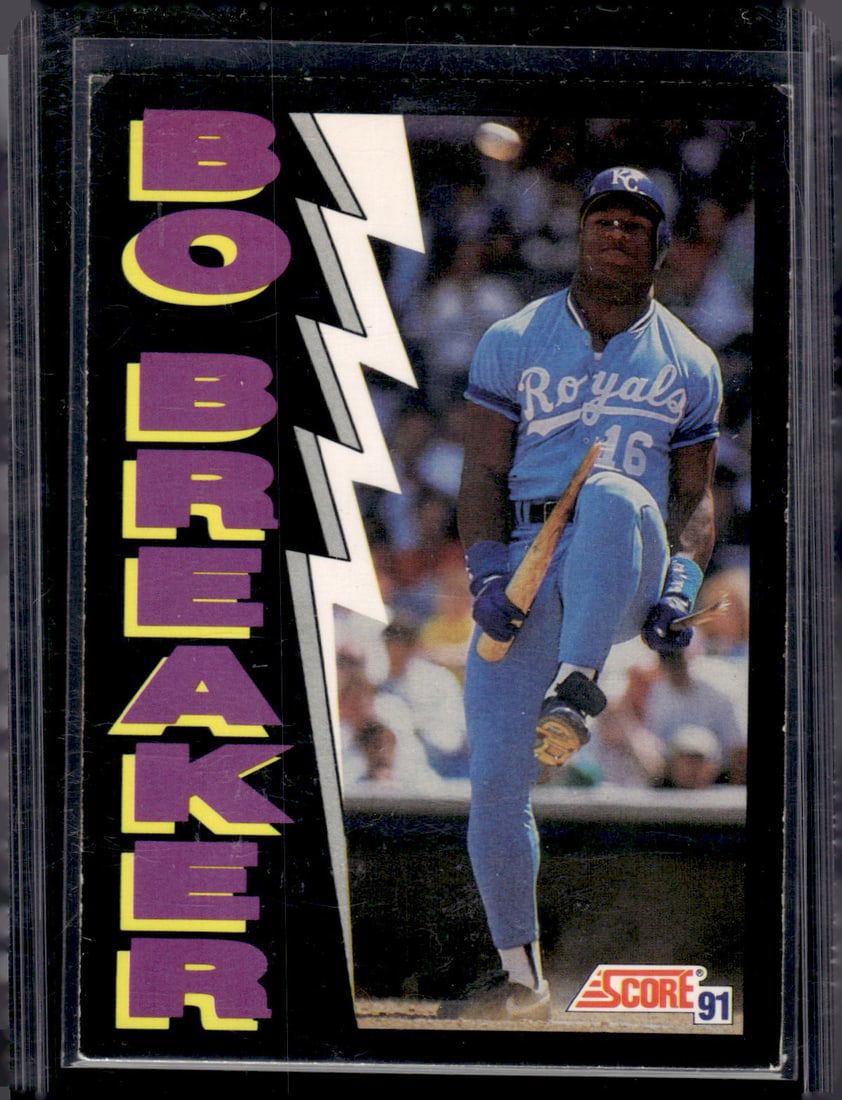 Bo Jackson Bo Breaker 1991 Score #773 Corners/Edges Have Wear and Stain on Back See Pics (1 of 2)