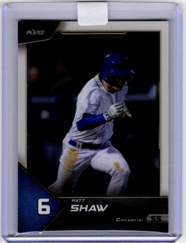 Matt Shaw /50 2024 Pulse Baseball #6 Chicago Cubs (1 of 2)