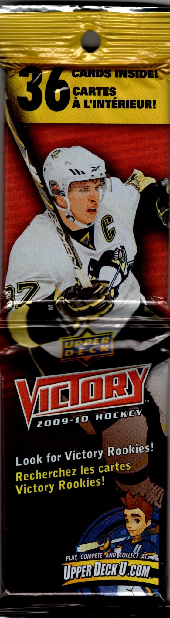 2009-10 Upper Deck Victory Hockey Sealed 36 Card Hanger Pack (1 of 1)