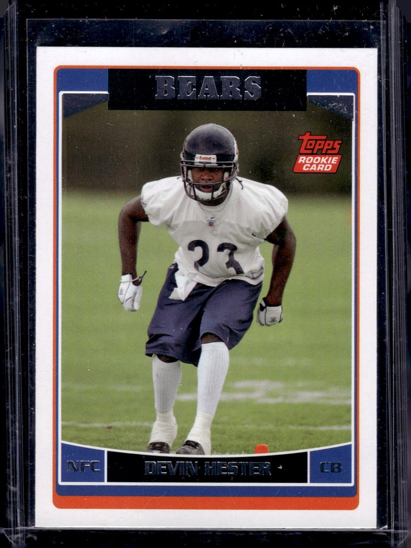 Devin Hester Rookie Card 2006 Topps #334 Chicago Bears (1 of 2)