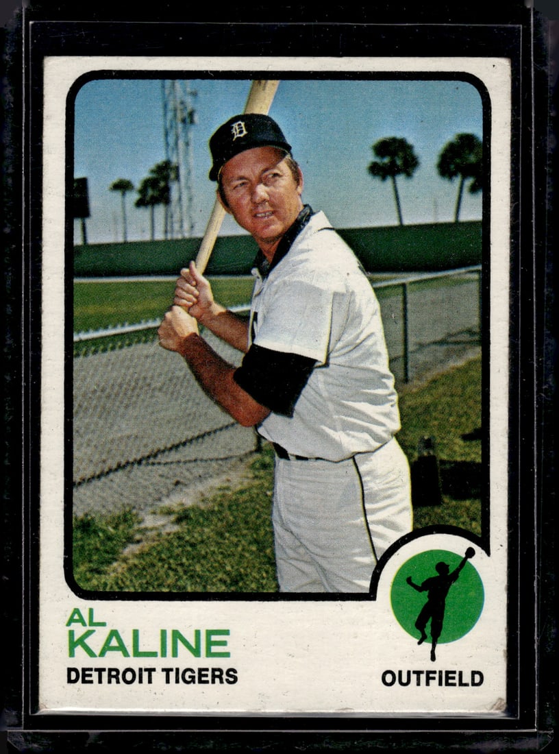 Al Kaline 1973 Topps #280 Detroit Tigers Vintage Baseball Card (1 of 2)
