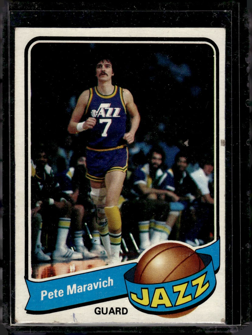 Pete Maravich 1979-80 Topps #60 Utah Jazz (1 of 2)