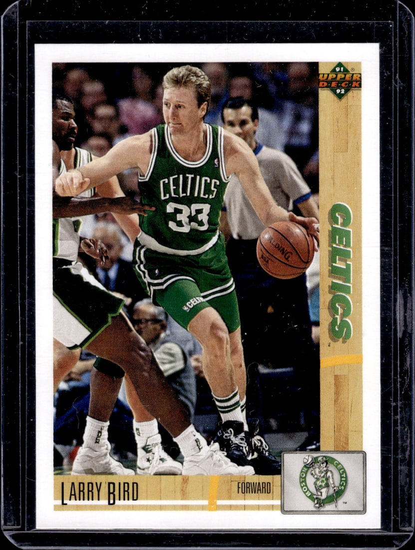 Larry Bird 1991-92 Upper Deck #344 Boston Celtics (1 of 2)