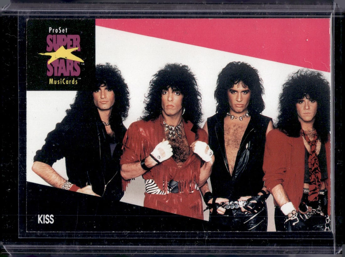 Kiss 1991 Pro Set Super Stars #196 (1 of 2)