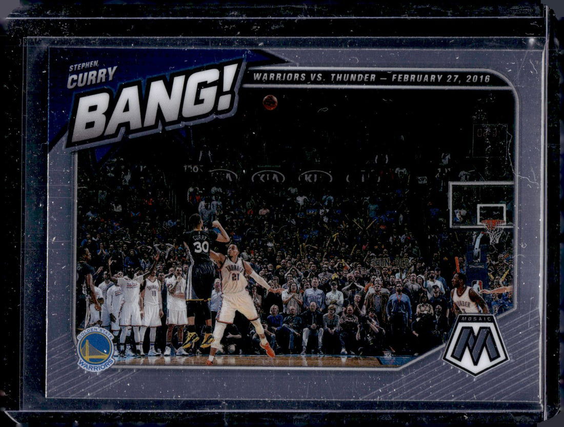 Stephen Curry Bang 2020-21 Mosaic #2 Golden State Warriors (1 of 2)