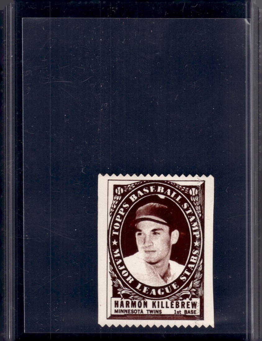Harmon Killebrew 1961 Topps Baseball Stamp (1 of 2)