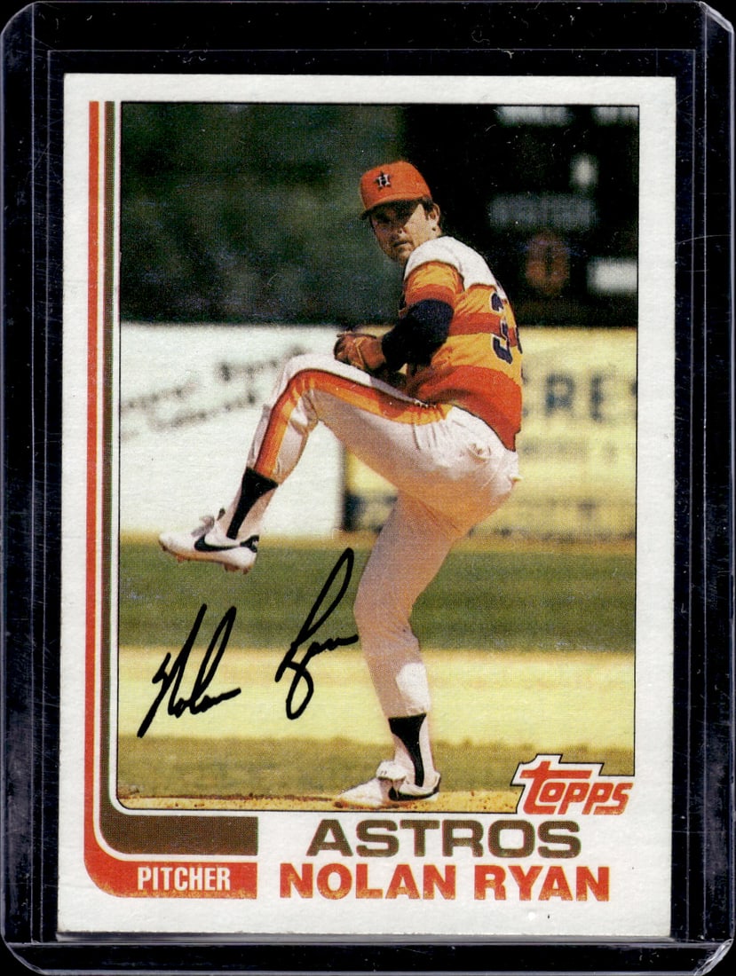Nolan Ryan 1982 Topps #90 Houston Astros (1 of 2)