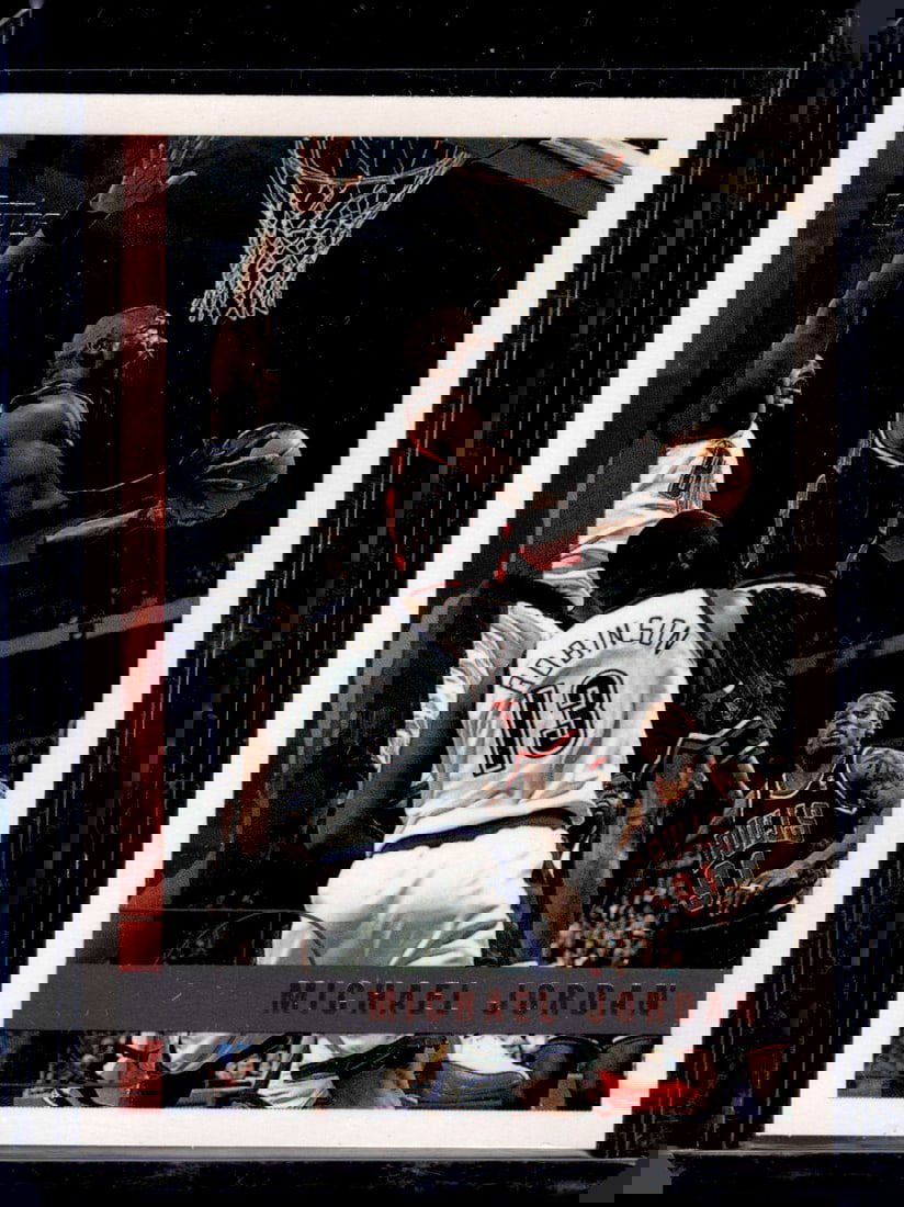 Michael Jordan 1997-98 Topps #123 Chicago Bulls (1 of 2)