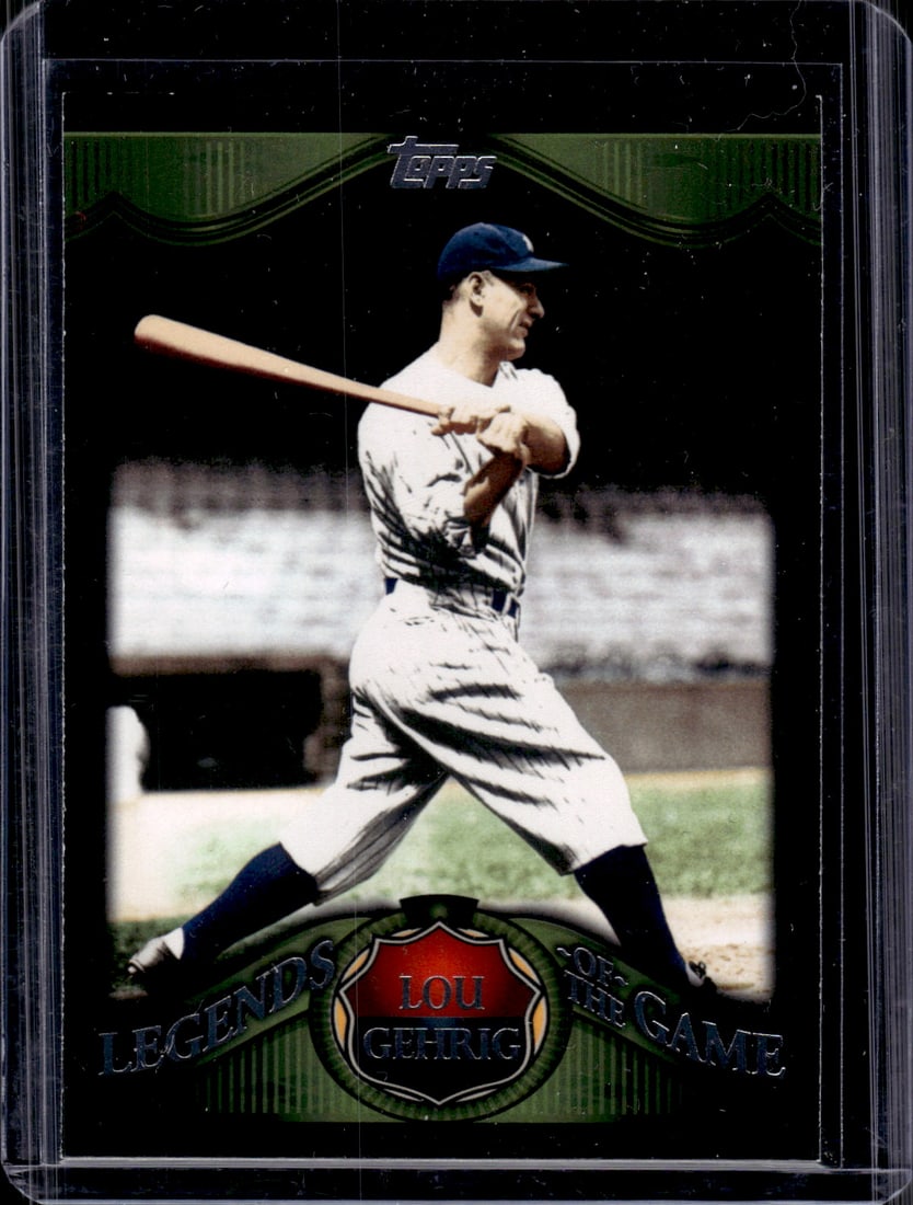 Lou Gehrig Legends of the Game 2009 Topps #LG11 New York Yankees (1 of 2)
