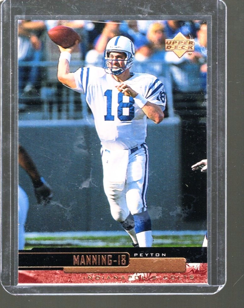Peyton Manning 1999 Upper Deck #88 Indianapolis Colts Hall of Fame (1 of 2)