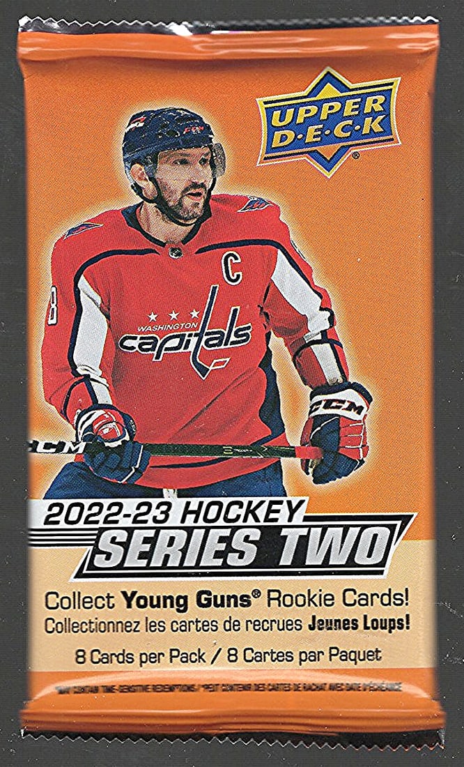 2022-23 Upper Deck SERIES 2 Hockey MEGA BOX PACK - Collect Young Guns Rookie Cards (1 of 1)