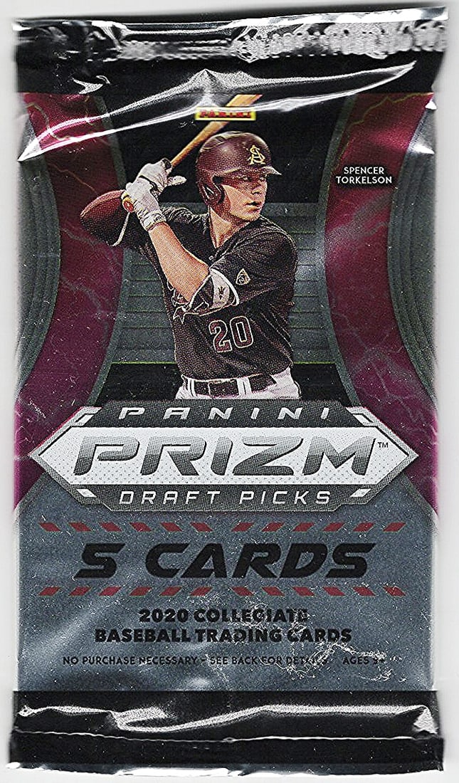 2020 Panini Prizm Draft Picks Baseball BLASTER BOX PACK MLB Trading Cards (1 of 1)