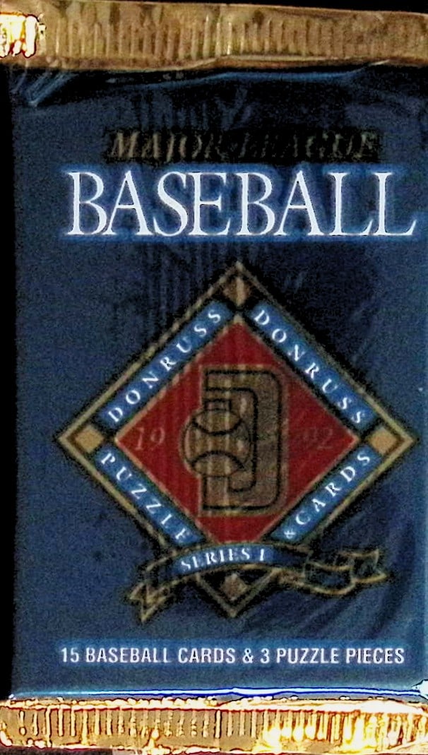 1992 Donruss Vintage Series 1 Baseball Card Retail Box Wax Pack (1 of 1)