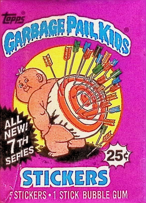 1987 Topps Vintage Garbage Pail Kids Retail Box Wax Pack - 7th Series (1 of 1)