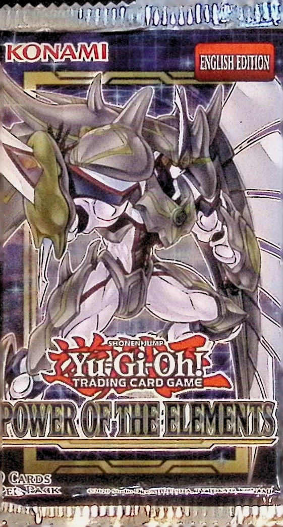 2020 Konami Yu-Gi-Oh! Power of the Elements Retail Box Pack, English Edition: Yu Gi Oh TCG, Yugioh 25th Anniversary Trading Card Game, Trading Card Games for Sale Near Me, Auction Lots for Sale On Line, Attack, Spell, Defend