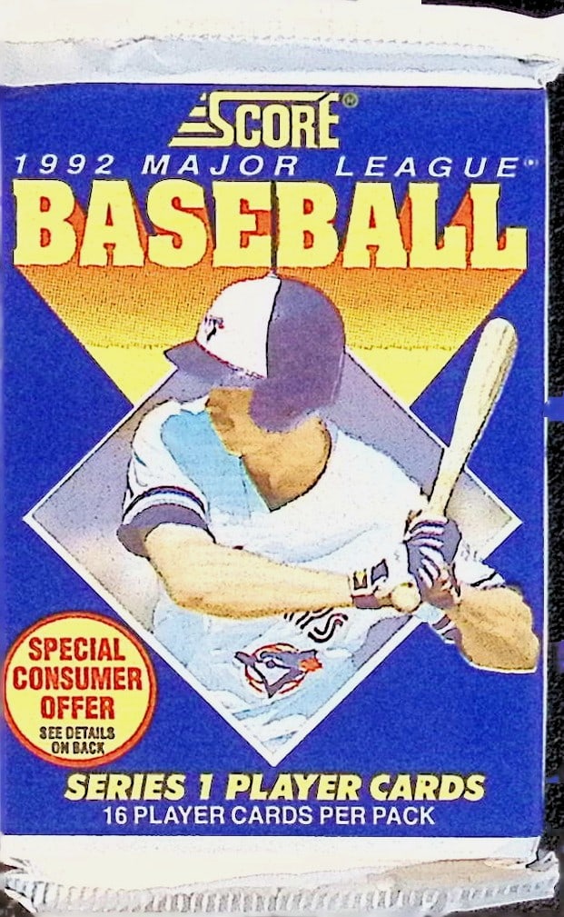 1992 Donruss Vintage Series 1 Baseball Card Retail Box Wax Pack: Vintage Valuable Donruss Baseball MLB Trading & Sports Cards, Robin Yount, George Brett, Rickey Henderson, Nolan Ryan, Old Sports Cards for Sale Near Me, World Series & hall of Fame Players, Auction M